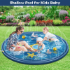 Splash Pad For Kids - Sprinkler For Dog And Toddlers And Baby Pool - Inflatable Summer Outdoor Sprinkler Pad Splash Play Mat Water Toys