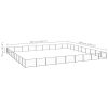 Dog Kennel Black 871.9 ft¬≤ Steel