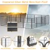 32in Outdoor Fence Heavy Duty Dog Pens 16 Panels Temporary Pet Playpen with Doors