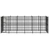 Outdoor Dog Kennel Steel 119 ft¬≤